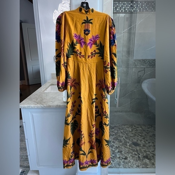 Farm Rio Tropical Tapestry Maxi Dress - Picture 14 of 15